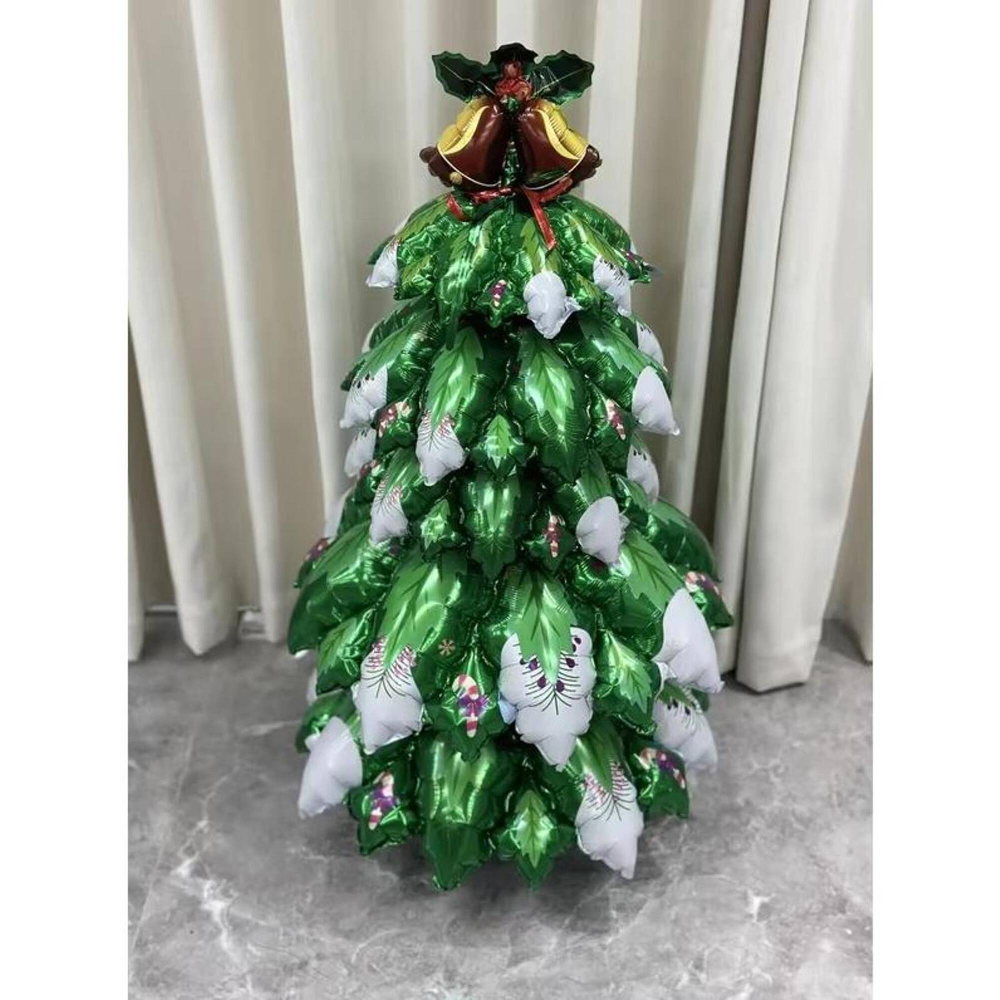 Wizardi Christmas Tree Standing Foil Balloon Decoration